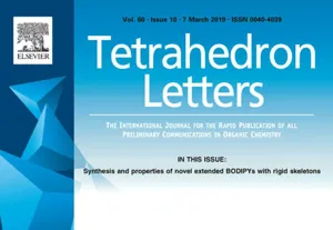 Tetrahedron 期刊封面