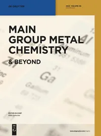Main Group Metal Chemistry 期刊封面