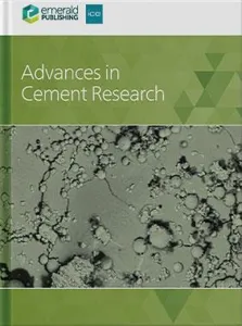 Advances in Cement Research 期刊封面