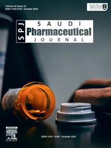 Saudi Pharmaceutical Journal 期刊封面