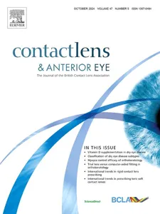Contact Lens & Anterior Eye 期刊封面
