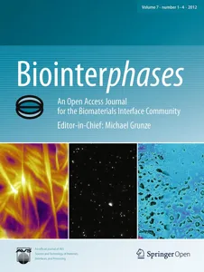 Biointerphases 期刊封面