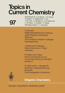 Topics in Current Chemistry 期刊封面