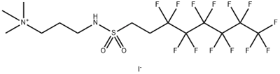 Trimethyl-3-[[(3,3,4,4,5,5,6,6,7,7,8,8,8-tridecafluorooctyl)sulphonyl]amino]propylammonium iodide