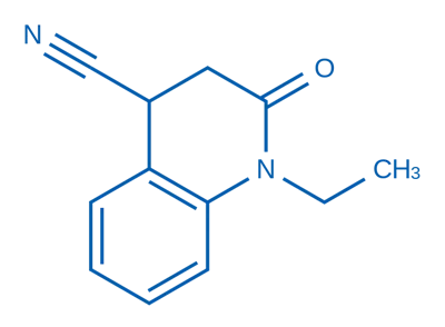 1-Ethyl-2-oxo-1,2,3,4-tetrahydroquinoline-4-carbonitrile