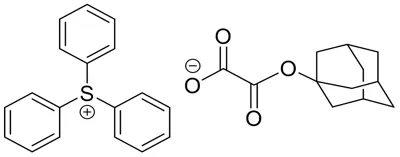 2-(1-adamantyloxy)-2-oxoacetate;triphenylsulfanium