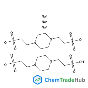 Piperazine-N,N'-bis(2-ethanesulfonic Acid) Sesquisodium Salt Piperazine-N,N'-bis(2-ethanesulfonic Acid) Sesquisodium Salt