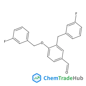 3-(3-Fluorobenzyl)-4-[(3-fluorobenzyl)oxy]benzaldehyde
