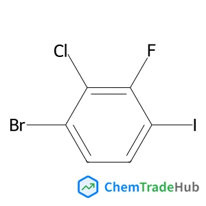 1-Bromo-2-chloro-3-fluoro-4-iodobenzene 1-Bromo-2-chloro-3-fluoro-4-iodobenzene
