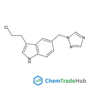 3-(2-Chloroethyl)-5-(1H-1,2,4-triazol-1-ylmethyl)-1H-indole