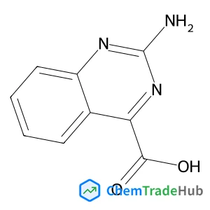2-Amino-4-quinazolinecarboxylic acid
