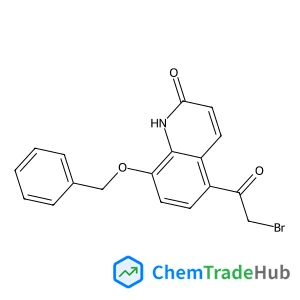 1-[8-(Benzyloxy)-2-hydroxy-5-quinolinyl]-2-bromoethanone