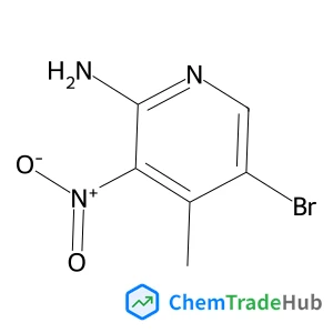 5-Bromo-4-methyl-3-nitro-2-pyridinamine 5-Bromo-4-methyl-3-nitro-2-pyridinamine