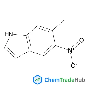 1H-INDOLE, 6-METHYL-5-NITRO-