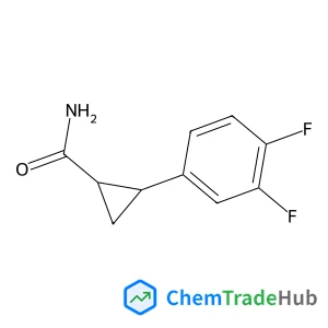 (1R,2R)-2-(3,4-Difluorophenyl)cyclopropanecarboxamide