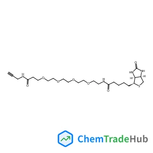Biotin-PEG4-amide-Alkyne
