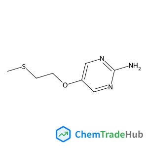 2-Amino-5-(2-(methylthio)ethoxy)pyrimidine