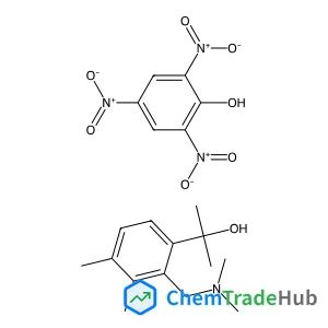 2,4,6-Trinitrophenol - 2-{2-[(dimethylamino)methyl]-3,4-dimethylphenyl}-2-propanol (1:1)