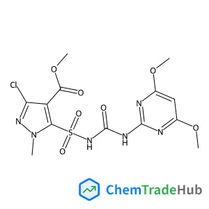 Methyl 3-chloro-5-{[(4,6-dimethoxy-2-pyrimidinyl)carbamoyl]sulfamoyl}-1-methyl-1H-pyrazole-4-carboxylate