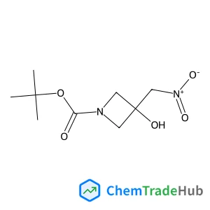 2-Methyl-2-propanyl 3-hydroxy-3-(nitromethyl)-1-azetidinecarboxylate