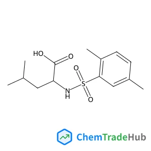 ((2,5-DIMETHYLPHENYL)SULFONYL)LEUCINE
