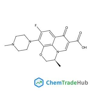 (3S)-9-Fluoro-3-methyl-10-(4-methyl-1-piperazinyl)-7-oxo-2,3-dihydro-7H-[1,4]oxazino[2,3,4-ij]quinoline-6-carboxylic acid