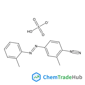 Benzenediazonium, 2-methyl-4-[2-(2-methylphenyl)diazenyl]-, sulfate (1:1)