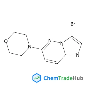 3-Bromo-6-(4-morpholinyl)imidazo[1,2-b]pyridazine