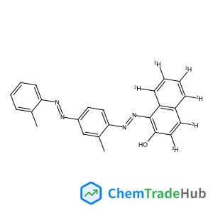 1-[(E)-{2-Methyl-4-[(E)-(2-methylphenyl)diazenyl]phenyl}diazenyl]-2-(~2~H_6_)naphthalenol