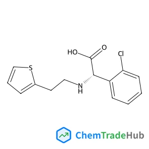 (2S)-(2-Chlorophenyl){[2-(2-thienyl)ethyl]amino}acetic acid