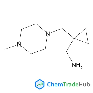 1-{1-[(4-Methyl-1-piperazinyl)methyl]cyclopropyl}methanamine