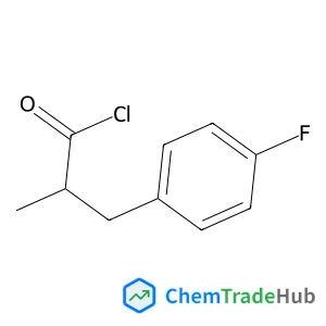3-(4-Fluorophenyl)-2-methylpropionylchloride Chemical_Structure_Of