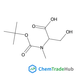 N-Methyl-N-{[(2-methyl-2-propanyl)oxy]carbonyl}-L-serine