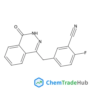 2-Fluoro-5-[(4-oxo-3,4-dihydro-1-phthalazinyl)methyl]benzonitrile