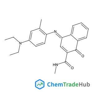 4-((4-(Diethylamino)-2-methylphenyl)imino)-N-methyl-1-oxo-1,4-dihydronaphthalene-2-carboxamide