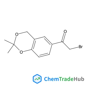 2-Bromo-1-(2,2-dimethyl-4H-1,3-benzodioxin-6-yl)ethanone