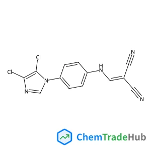 (((4-(4,5-DICHLOROIMIDAZOLYL)PHENYL)AMINO)METHYLENE)METHANE-1,1-DICARBONITRILE