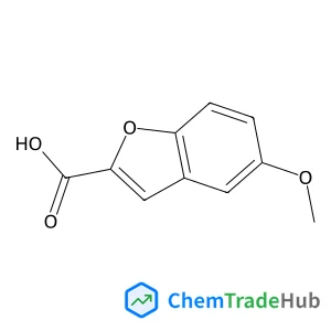 5-Methoxy-1-benzofuran-2-carboxylic acid structure