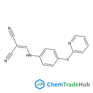 (((4-(2-PYRIDYLTHIO)PHENYL)AMINO)METHYLENE)METHANE-1,1-DICARBONITRILE