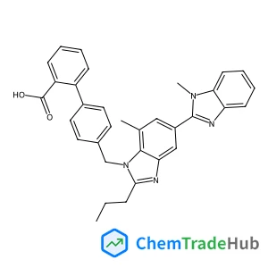 4'-[(1,7'-Dimethyl-2'-propyl-1H,1'H-2,5'-bibenzimidazol-1'-yl)methyl]-2-biphenylcarboxylic acid