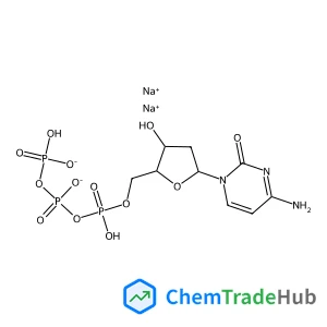 Disodium 2'-deoxy-5'-O-[hydroxy({[(hydroxyphosphinato)oxy]phosphinato}oxy)phosphoryl]cytidine