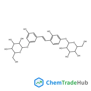 3-{(E)-2-[4-(beta-D-Glucopyranosyloxy)-2-hydroxyphenyl]vinyl}-5-hydroxyphenyl beta-D-glucopyranoside