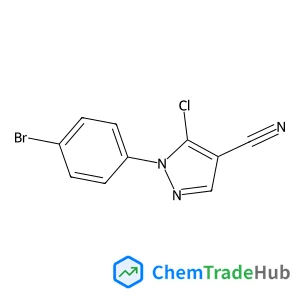 1-(4-Bromophenyl)-5-chloro-1H-pyrazole-4-carbonitrile