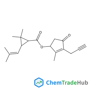 2-Methyl-4-oxo-3-(2-propyn-1-yl)-2-cyclopenten-1-yl (1R,3R)-2,2-dimethyl-3-(2-methyl-1-propen-1-yl)cyclopropanecarboxylate