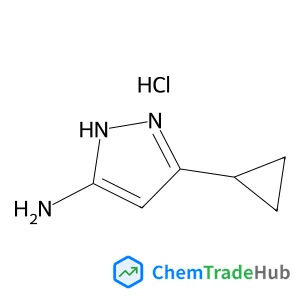 3-Cyclopropyl-1H-pyrazol-5-amine hydrochloride (1:1)