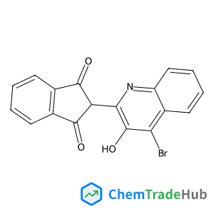 2-(4-Bromo-3-hydroxy-2-quinolinyl)-1H-indene-1,3(2H)-dione