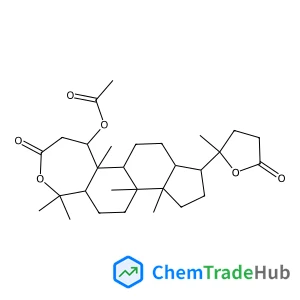 (+)-1�-Acetyloxy-20-hydroxy-4a,4a,8,14-tetramethyl-3-oxo-A-homo-18-nor-4-oxa-5a-cholane-24-oic acid ?-lactone