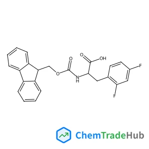 (2S)-3-(2,4-difluorophenyl)-2-({[(9H-fluoren-9-yl)methoxy]carbonyl}amino)propanoic acid