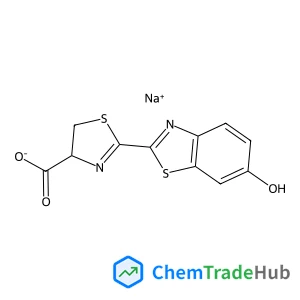 Sodium (4S)-2-(6-hydroxy-1,3-benzothiazol-2-yl)-4,5-dihydro-1,3-thiazole-4-carboxylate