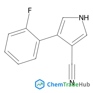 4-(2-FLUOROPHENYL)-1H-PYRROLE-3-CARBONITRILE